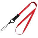 Scanner lanyard solid color long hanging rope hanging neck rope removable pendant ring buckle rope