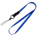 Scanner lanyard solid color long hanging rope hanging neck rope removable pendant ring buckle rope