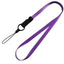Scanner lanyard solid color long hanging rope hanging neck rope removable pendant ring buckle rope
