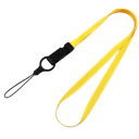 Scanner lanyard solid color long hanging rope hanging neck rope removable pendant ring buckle rope