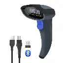 USB Wired 2.4G Wireless Barcode Scanner CCD 1D Barcode Image Reader