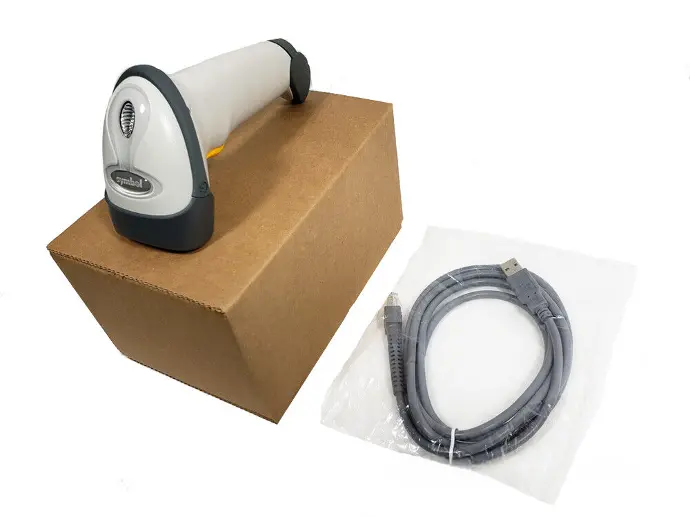 Symbol Motorola LS2208 1D Laser Barcode POS Scanner LS2208-SR20001 +NEW USB!