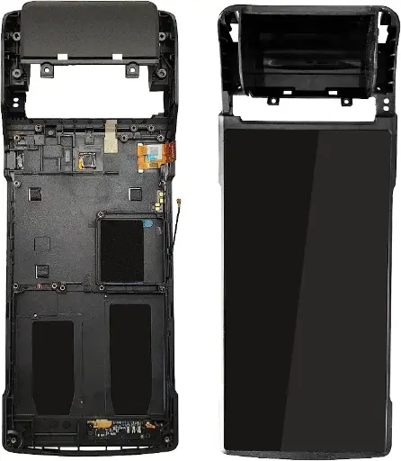 For Sunmi V2 Pro Model T5921 Digitizer LCD Display With Frame For Screen Replacement