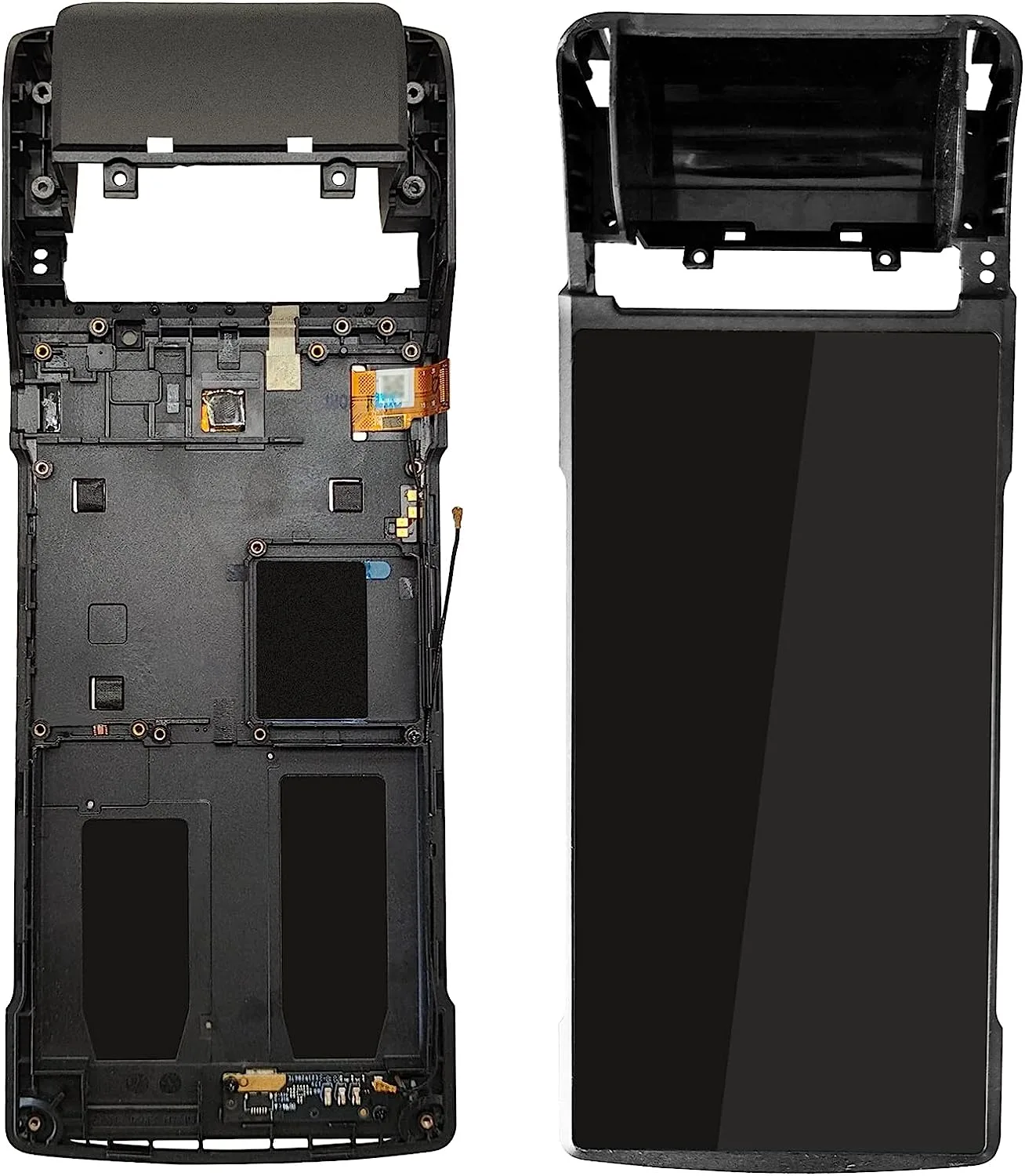 For Sunmi V2 Model T5930 Digitizer LCD Display With Frame For Screen Replacement